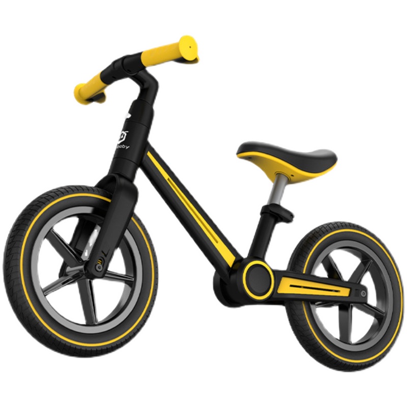 uonibaby折叠平衡车儿童无脚踏滑行车3-6岁座椅可调节宝宝学步车