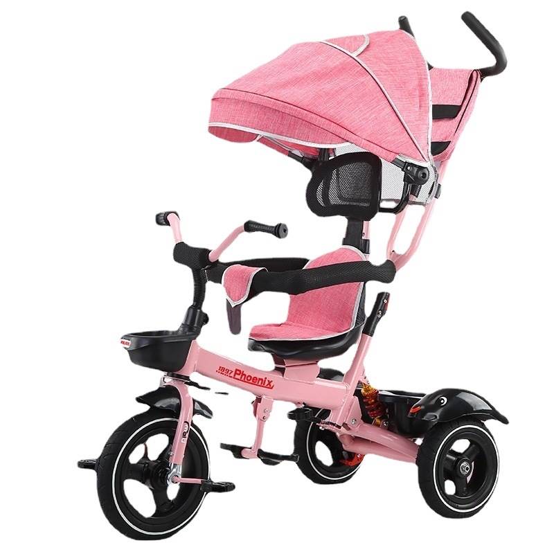 新品新款儿童三轮车脚踏车1-3-5-2-6岁婴儿轻便小孩自行车宝宝手