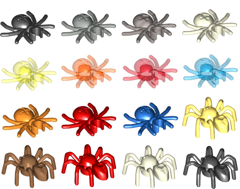 LEGO 乐高30238 29111 63141 90981零件蜘蛛蛛网塑料拼装积木玩具