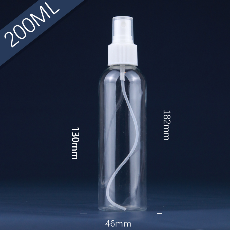 200ml毫升喷雾瓶细雾塑料喷瓶 喷壶分装瓶化妆细雾喷瓶塑料透明瓶