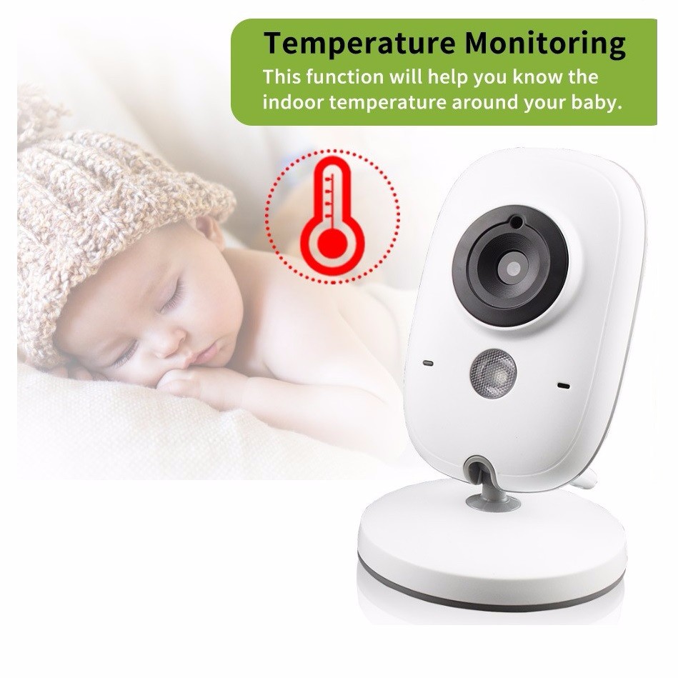 VB603婴儿监视器 宝宝看护器 婴儿监护器 双向语音对讲 3.2英寸