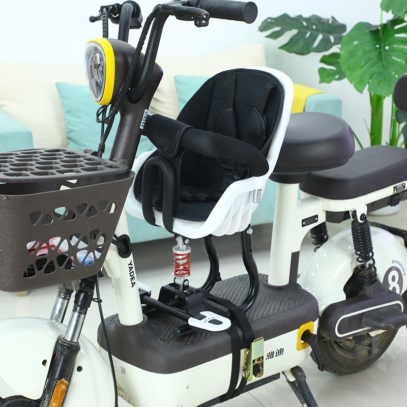 婴儿座椅电动车女士电摩儿童减震通用安全凳子电车宝宝前置坐包邮