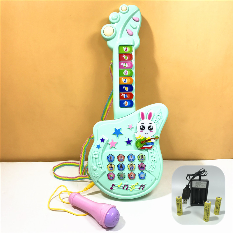 新儿童小吉他多功能宝宝早教音乐玩具0-1-3岁2女孩婴幼儿益智启蒙