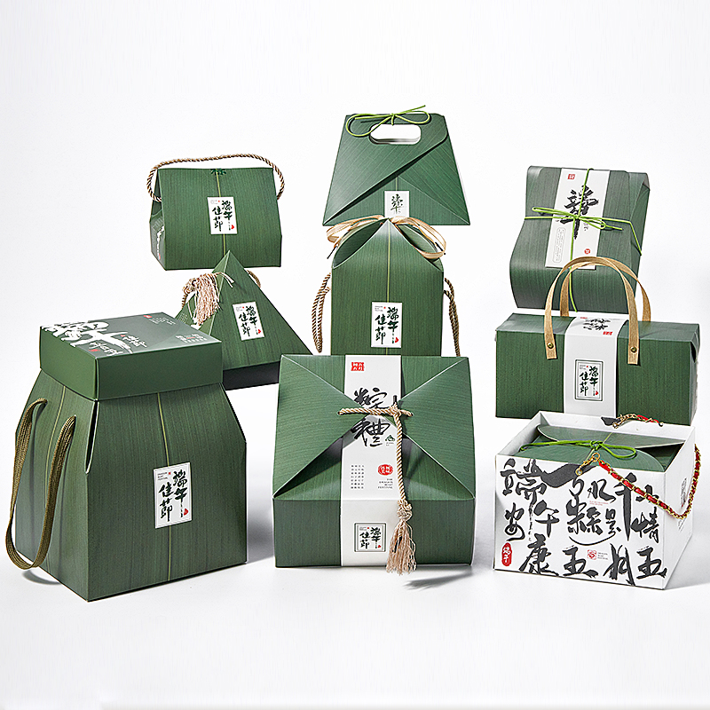 2024端午节粽子礼盒外包装盒手提袋定制中国风礼品盒空盒高档礼袋