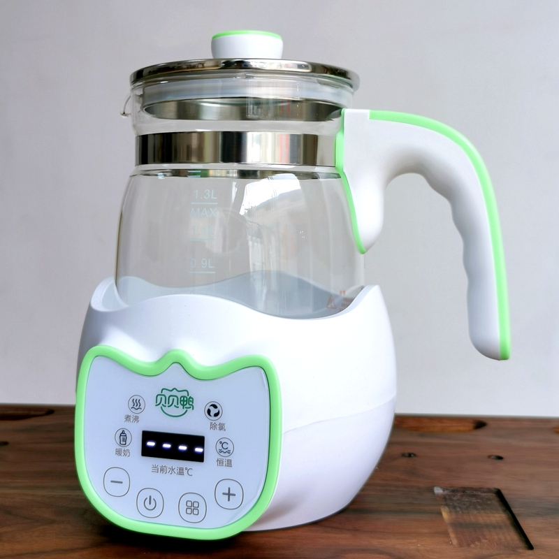 贝贝鸭婴儿恒温调奶器玻璃热水壶智能保温冲奶机泡奶粉热奶温奶壶
