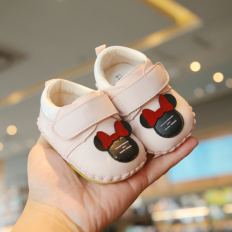 春季1一岁女宝宝鞋子0612月婴儿学步鞋软底春秋公主鞋婴幼儿鞋8