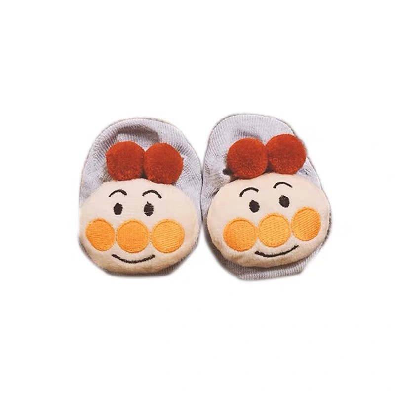 婴儿BB袜子纯棉夏季薄款宝宝防滑袜可爱婴幼儿学步地板鞋袜0~2岁