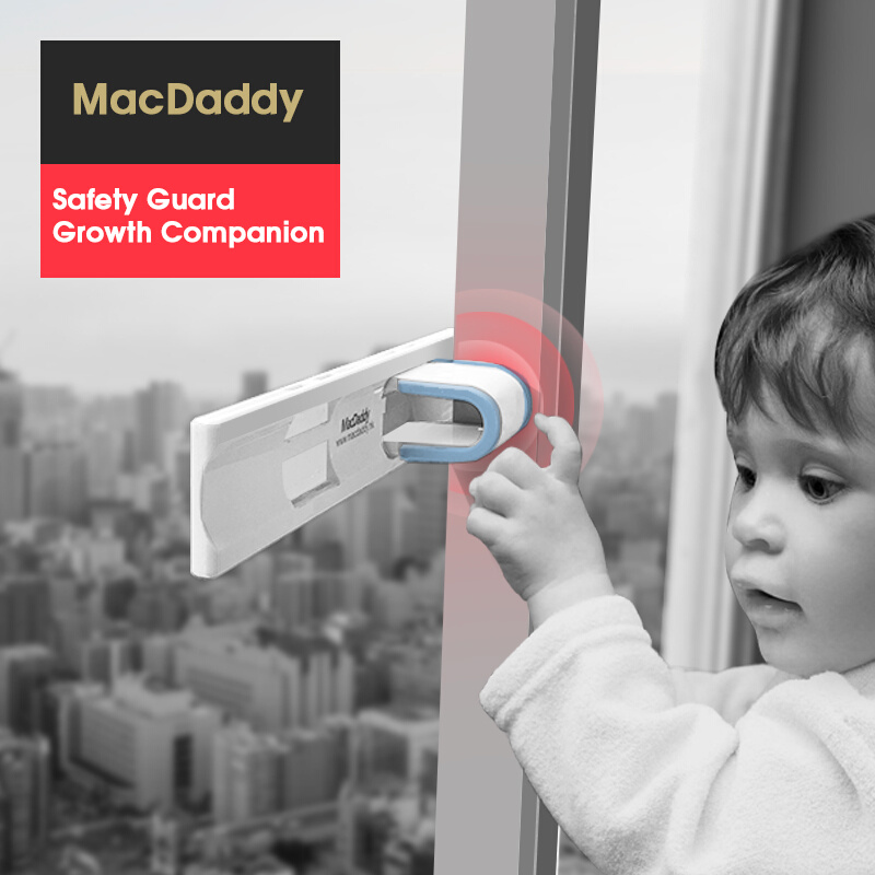 MacDaddy防坠妙锁推拉窗户安全锁儿童锁防盗锁纱窗移门锁限位器