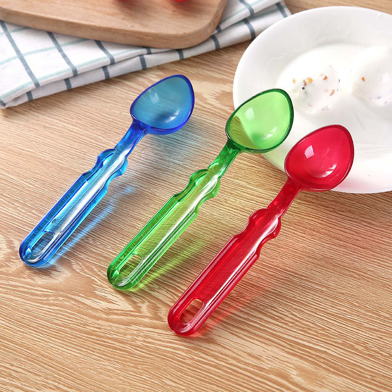 塑料子冰淇淋挖勺冰淇淋挖球小创意水果挖球器奶粉加厚雪糕勺