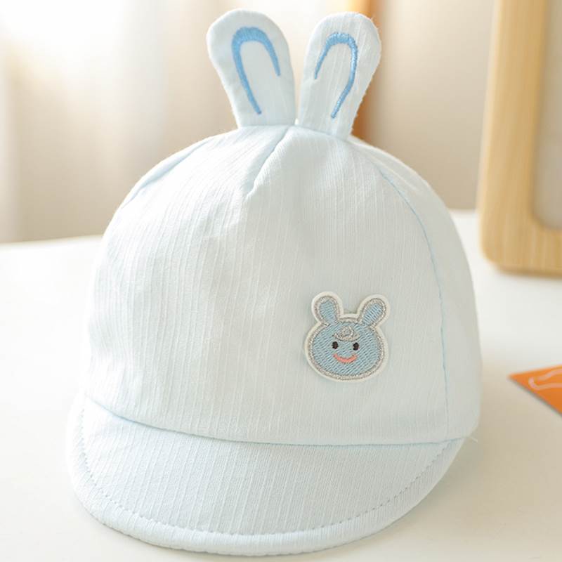 速发小月龄三个月宝宝秋季0一3月可爱新生婴儿帽子春秋款0到3个月