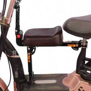 厂销新款小型电动车儿童安全座椅电动自行车折叠宝宝座椅前置加厚