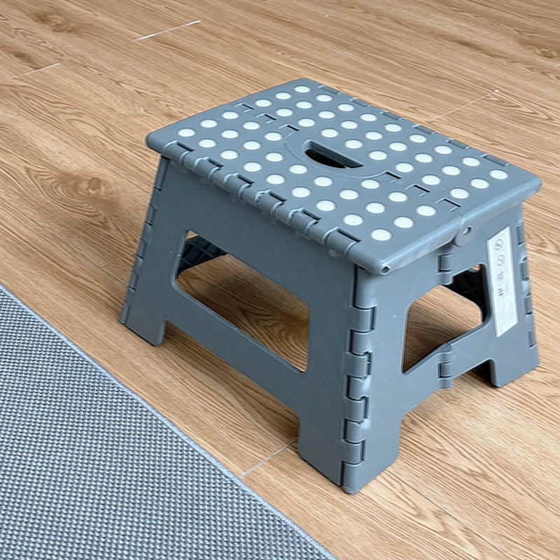 加厚便携折叠椅子家用塑料脚踏凳卡通小板凳挂浴室耐磨防滑可拆卸