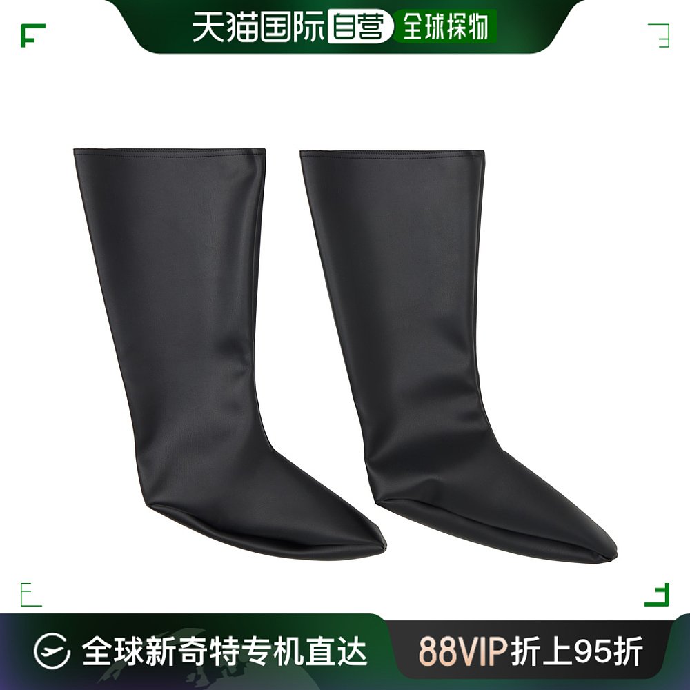 香港直邮潮奢 YUME YUME 男士 黑色长筒袜 SK0003