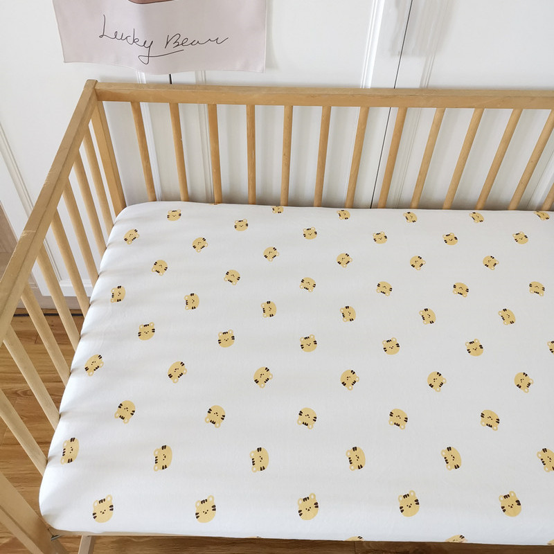软糯婴儿针织棉床笠纯棉床单儿童床垫套宝宝床罩新生床上用品定制