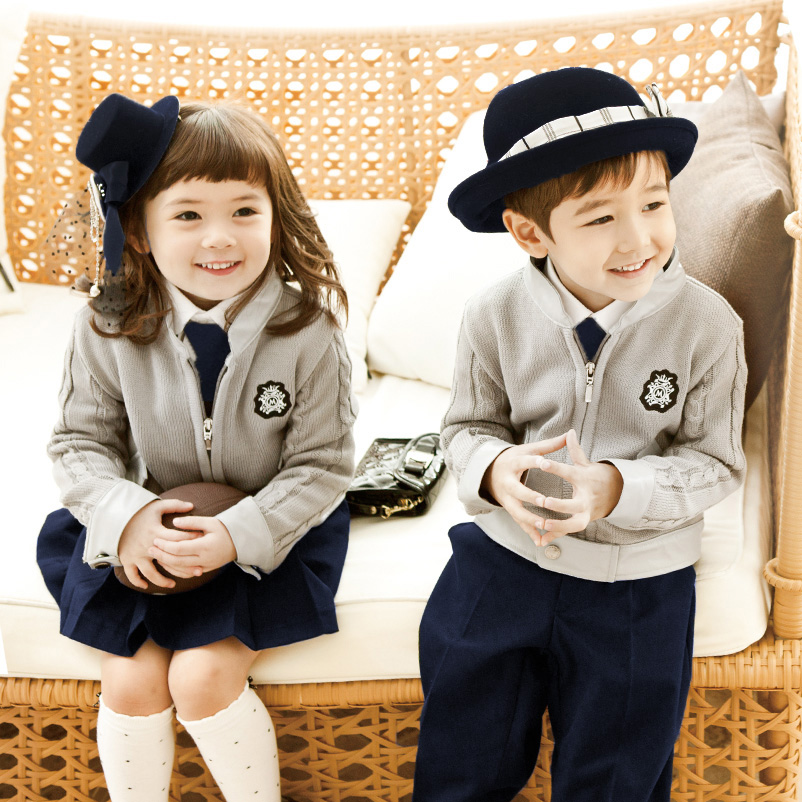 幼儿园园服新款韩版童装春秋装班服小学生校服男女学院风儿童套装