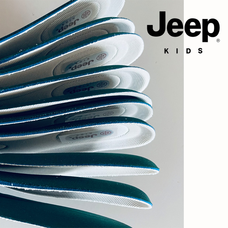 jeep儿童鞋垫透气吸汗小孩专用鞋垫男女童休闲减震鞋垫26-39码