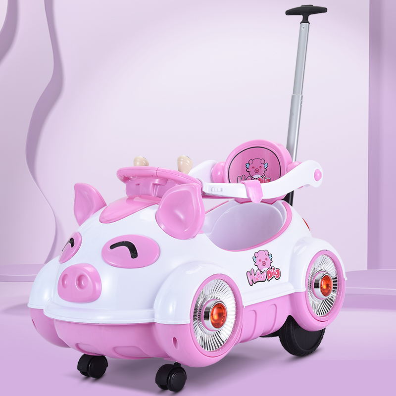 高档婴儿童电动四轮汽车瓦力车男女宝宝遥控摇摆车可坐人双驱动早