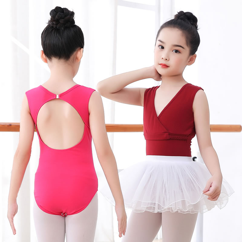 儿童舞蹈服女童夏季女孩芭蕾舞练功服拉丁舞春秋跳舞裙中国舞服装