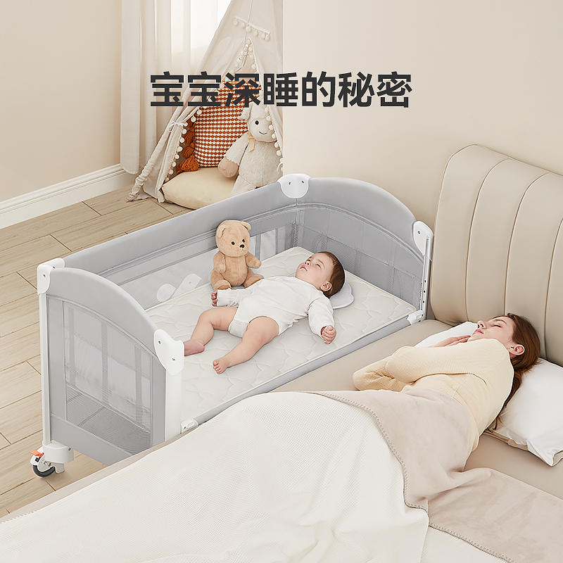ABCmokoo婴儿床垫天然椰棕无甲醛新生儿童专用拼接床宝宝乳胶床垫