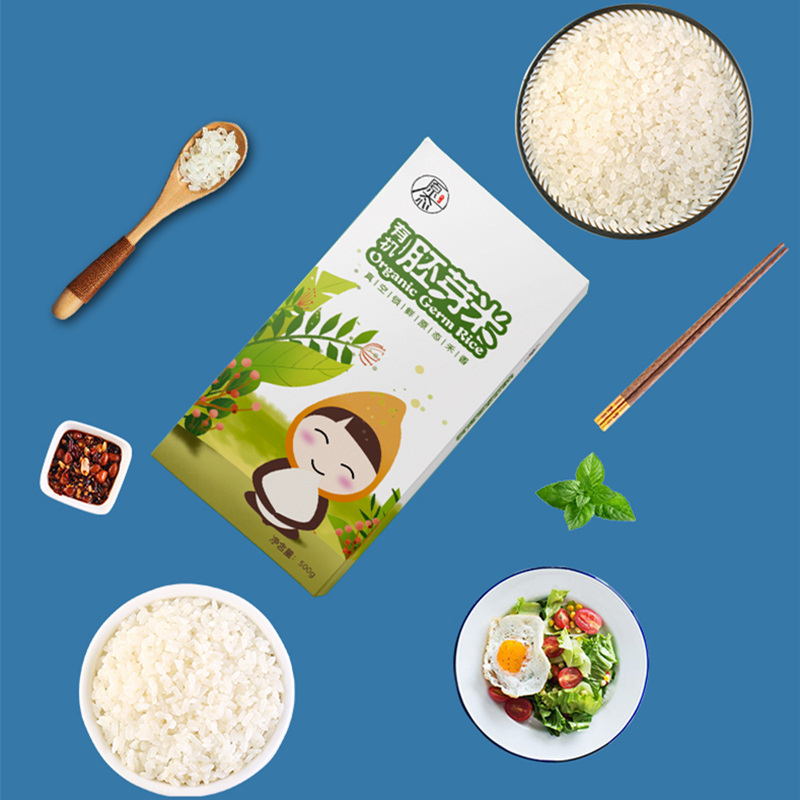 原态禾香有机胚芽米谷物米五常大米粥搭配儿童营养早餐