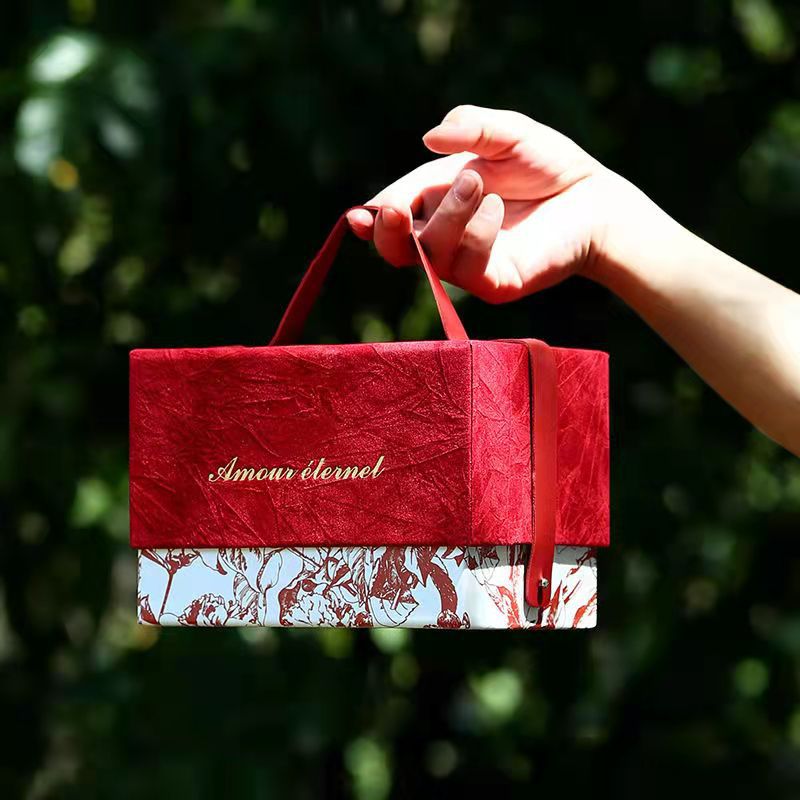 中国风结婚婚礼喜糖盒伴娘伴手礼礼盒空盒子高级感生日礼物包装盒
