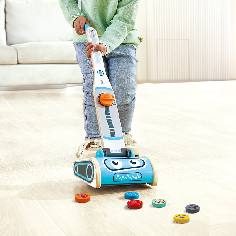 HAPE儿童吸尘器  仿真小家电扫地机吸尘器亲子过家家电动清洁打扫