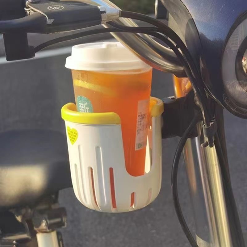电动车水杯架自行车摩托车山地车水杯架奶茶架婴儿推车奶瓶架防抖