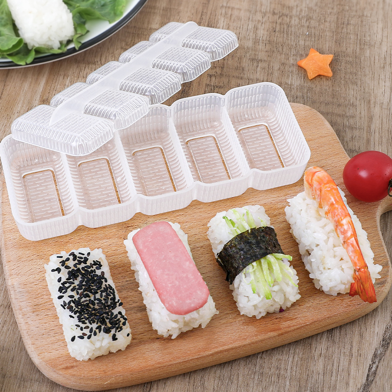 日本进口军舰寿司模具宝宝吃饭神器儿童早餐紫菜包饭工具手握饭团