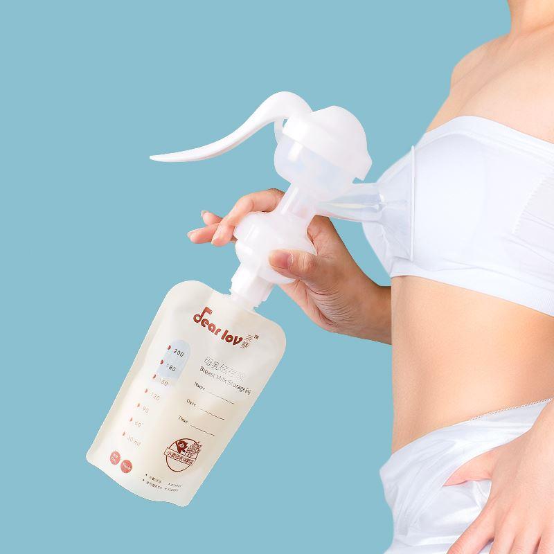 储奶袋可连接吸奶器专用一次性直吸小容量保鲜袋可冷藏200ml母乳