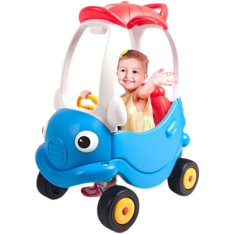 高思维儿童小房车幼儿园玩具四轮滑行公主车淘气堡游乐场男孩童车