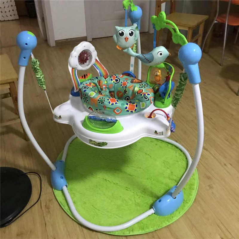 婴儿跳跳椅 宝宝弹跳椅健身架器0-1岁玩具3-18个月蹦跳椅哄娃神器