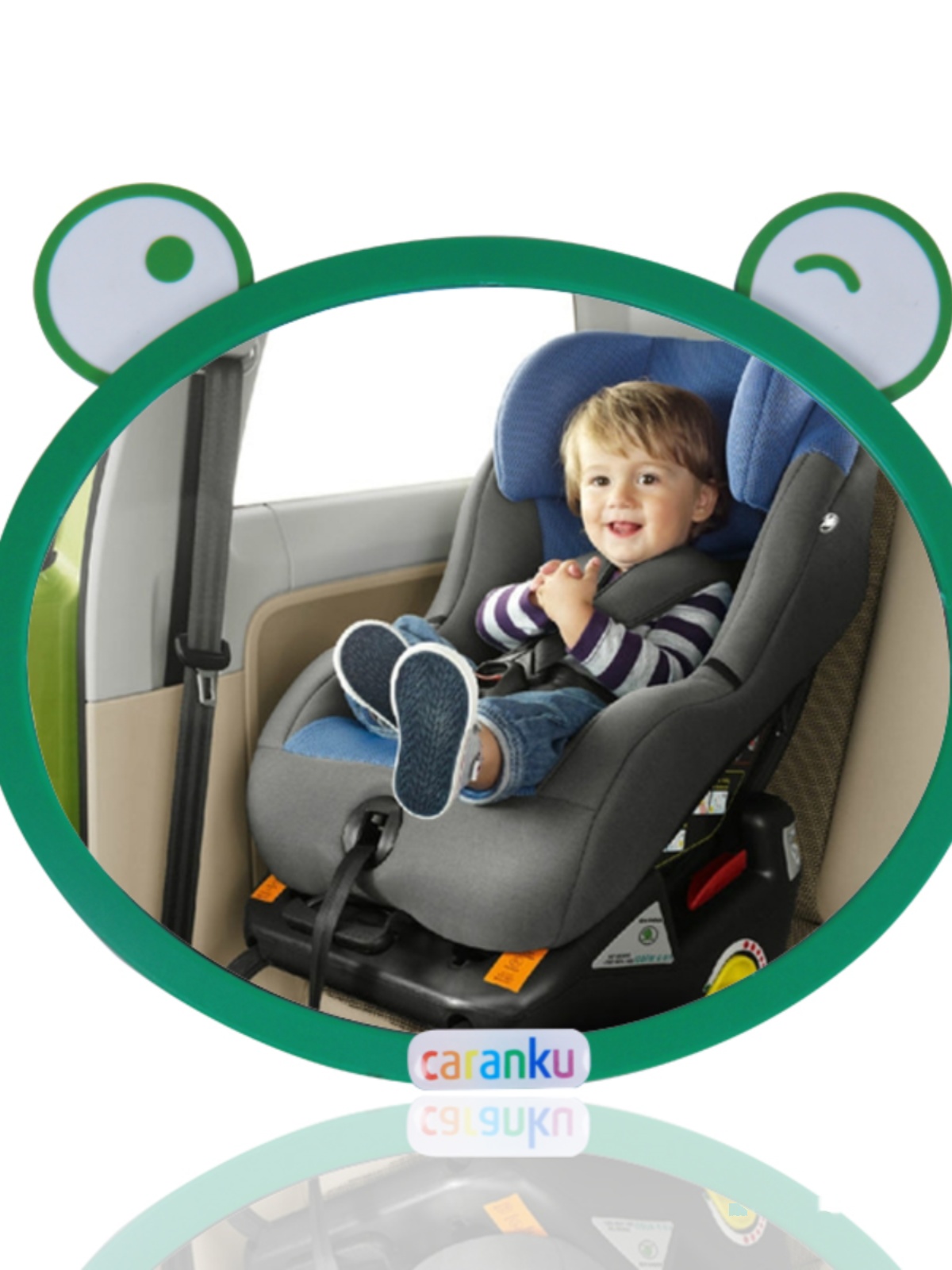 汽车儿童安全座椅婴儿反向宝宝篮提反光镜后视镜车内专用观察镜子
