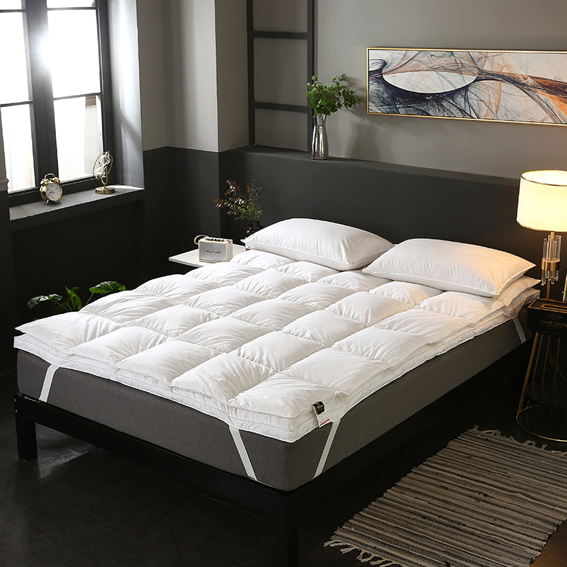 LOMANDE/罗曼德星级宾馆酒店布草床上用品双层立体羽绒舒适垫褥子