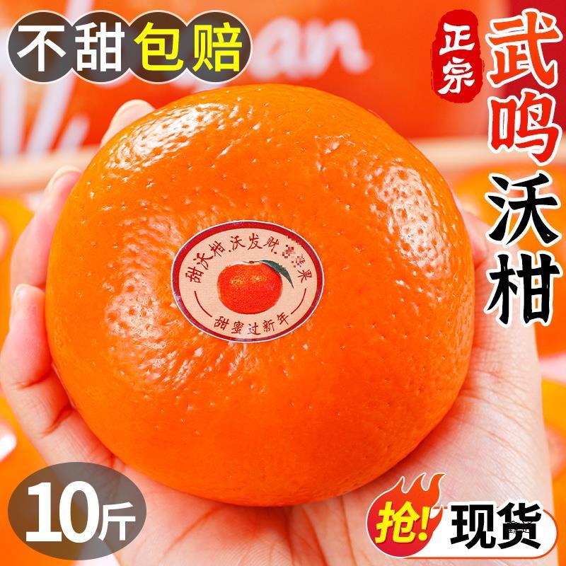 广西武鸣沃柑10斤橘子新鲜水果当季整箱皇帝蜜柑橘砂糖桔子丑