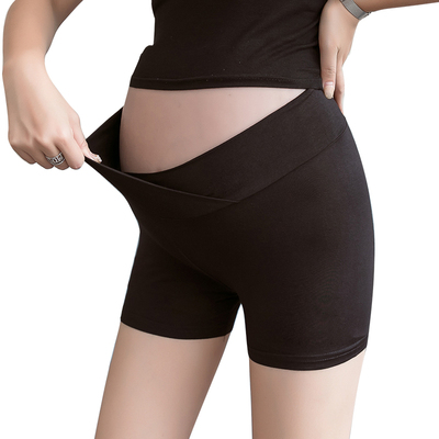 孕妇安全裤怀孕期防走光打底裤夏季薄款低腰三分短裤子孕妇装夏装