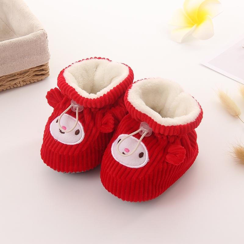 厂婴儿棉鞋袜0一3-6一12月冬季新生幼儿宝宝学步鞋子加厚保暖秋促