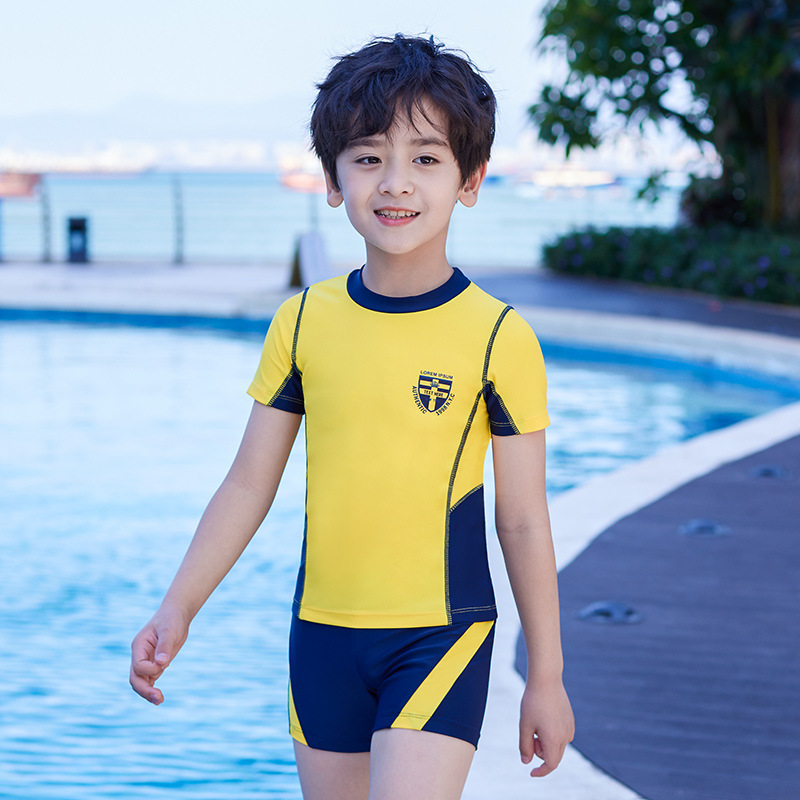 baby boy kids child swim wear swimming suit 2pcs 1-12 years