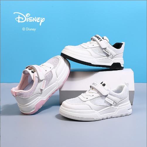 迪士尼夏款透气网眼洋气百搭轻便小白鞋DS1586872