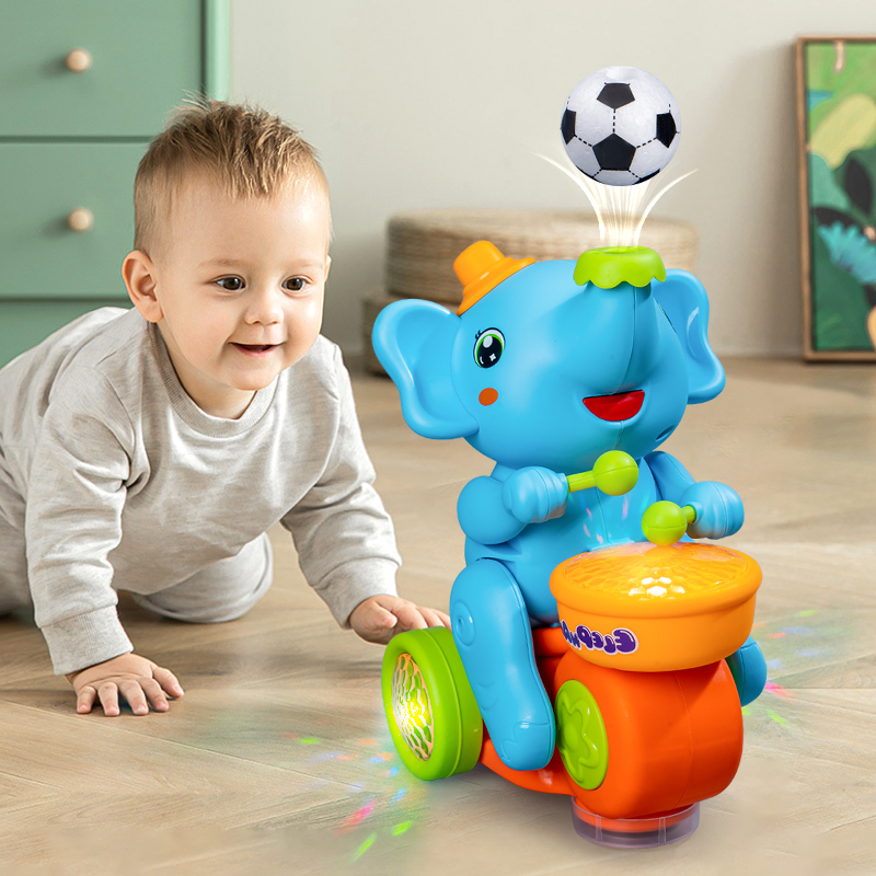 婴儿童玩具0-1岁哄娃神器2岁3有声会动6个月8小月龄9宝宝抬头练习