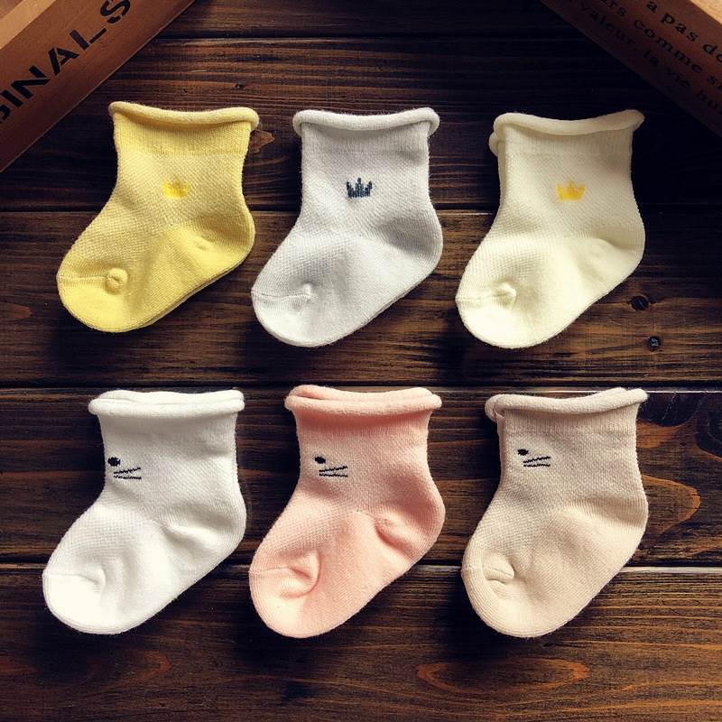 0一3个月婴儿袜子新生婴儿初生婴儿袜子靴无骨不勒脖袜子靴胎帽袜