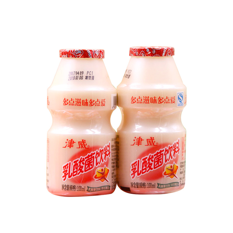 黄瓶津威酸奶 强化葡萄糖酸辛乳酸菌儿童饮料100ml包邮 贵州遵义