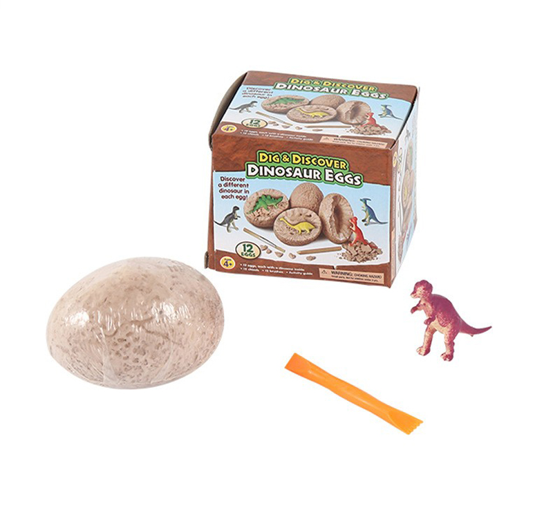 一起来考古~挖掘玩具恐龙蛋考古玩具仿真恐龙化石儿童益智玩具