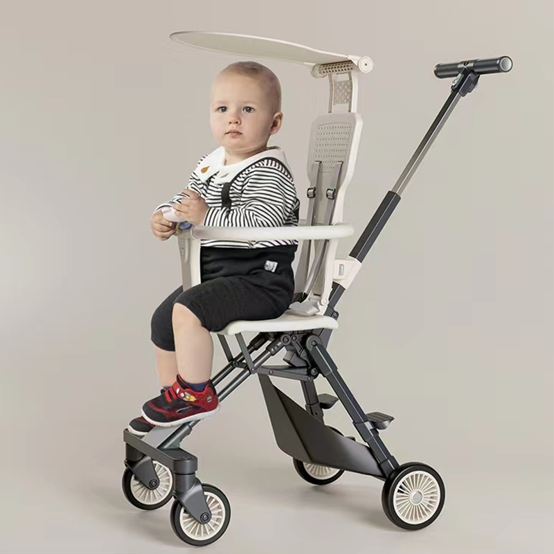 playkids普洛可遛娃神器折叠儿童旅游婴儿手推车轻便携宝宝溜娃车