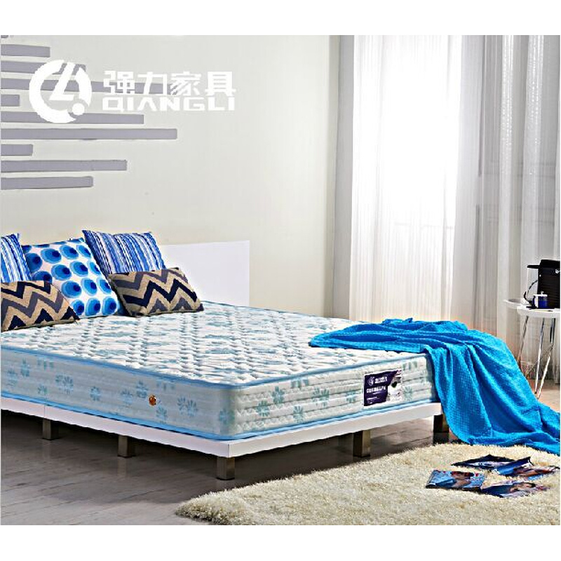 强力床垫 加强型 弹簧床垫席梦思 1米/1.2米/1.5米/1.8米强力家具