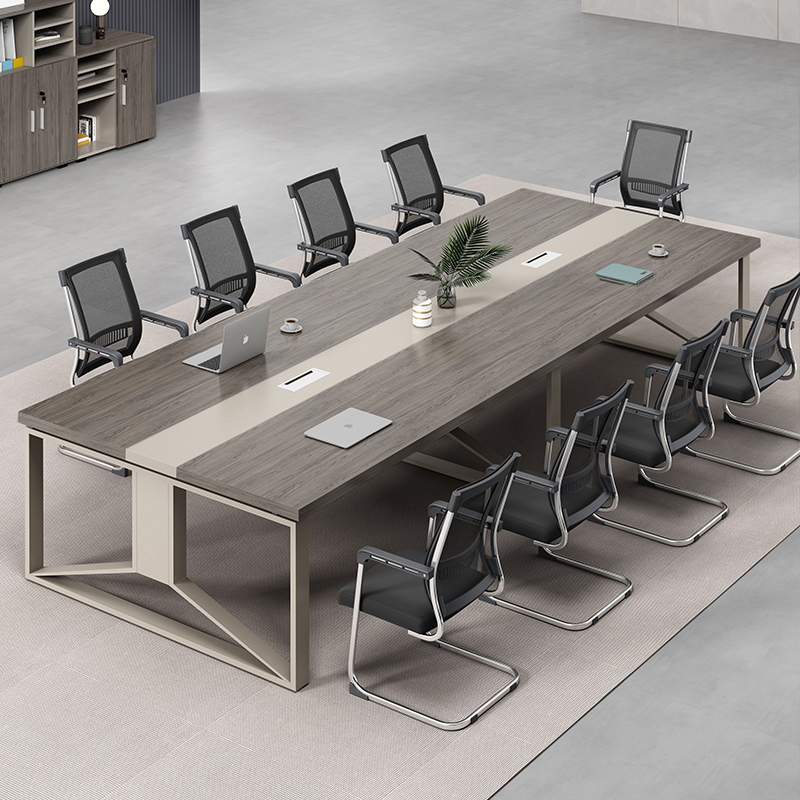 会议桌长桌小型简约现代办公家具长条桌培训桌洽谈桌办公桌椅组合