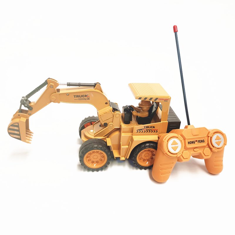 儿童充电遥控车3-4-5-6-7-8-10 2岁玩具车礼物小孩男孩宝宝挖掘机