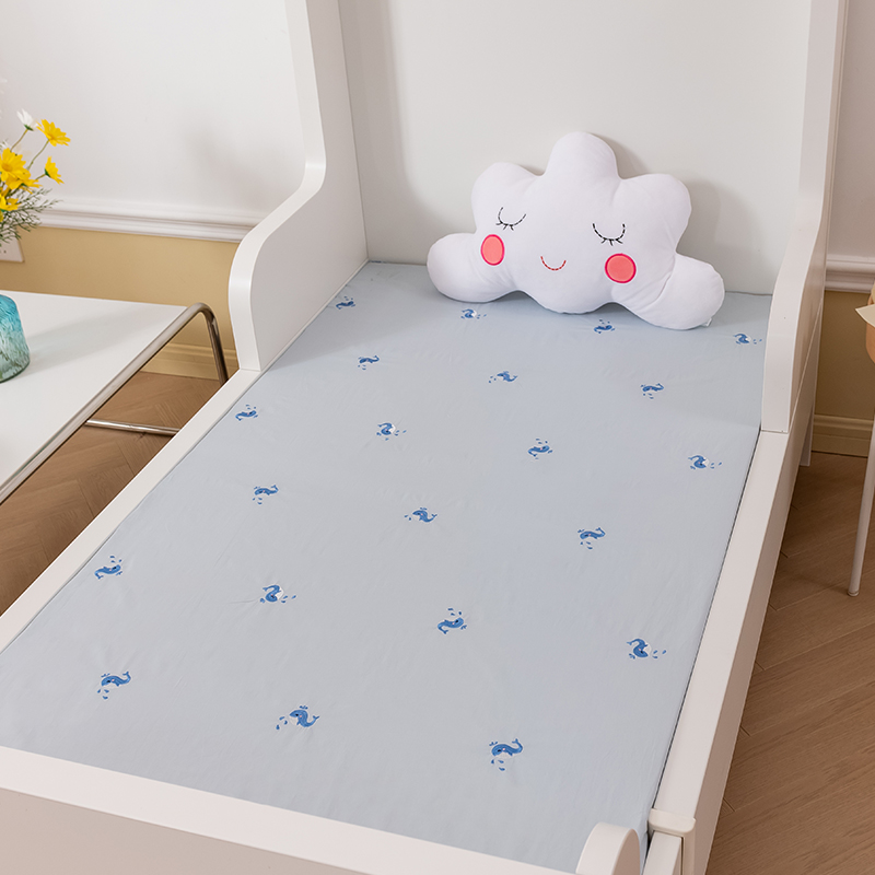 婴儿床床笠宝宝a类纯棉床单新生儿童床上用品拼接床垫套床罩定做