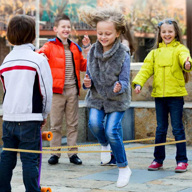 推荐儿童跳绳幼儿园初学专用跳皮筋小学生女老式怀旧高弹力耐用运