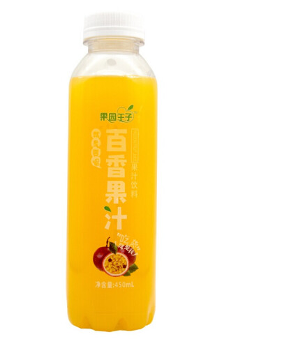 果园王子果汁饮料百香果450ml果汁饮料猕猴桃味芒果味儿童饮品