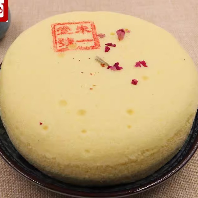 杭州特产塘栖古镇糕点朱一堂糕点新鲜玫瑰糯米粉蒸蛋糕小米糕蒸糕